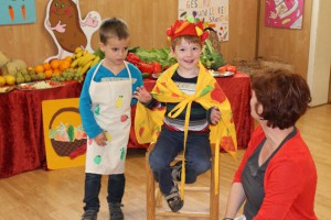 Zum kleinen König der gesunden Ernährung konnte man im Kindergarten Bergheim werden. Foto: privat
