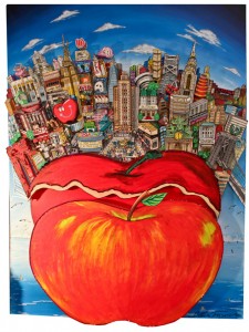 Der "Big Apple" ist Charles Fazzinos Lieblingsmotiv. Bild: Kreis Düren