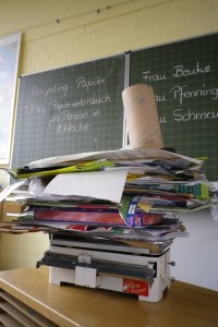 Jeder Mensch in Deutschland verbraucht im Durchschnitt 4,7 Kilogramm Papier in der Woche. Bild: Kreis Euskirchen