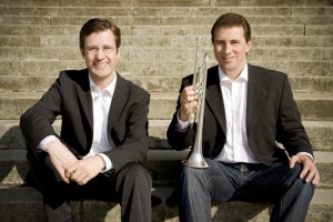 Thomas Reiner (Trompete) und Frank Oidtmann (Orgel) gastieren in der Basilika Steinfeld. Bild: Veranstalter