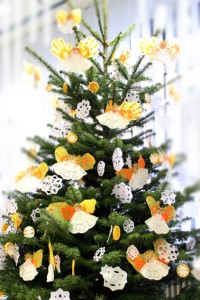 Die Weihnachtsbäume der Caritas kommen aus nachhaltiger Forstwirtschaft und dienen einem sozialen Zweck. Symbolbild: Michael Thalken/Eifeler Presse Agentur/epa