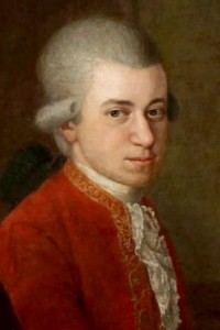 Mozart war nicht nur ein genialer Komponist, sondern auch ein Sprachakrobat. Bild: Detail aus einem Gemälde von Johann Nepomuk della Croce (ca 1781).