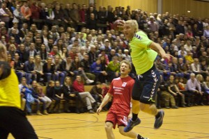 Der zweifache Handballer des Jahres in Aktion: Stefan „Kretzsche“ Kretzmar beim Torwurf. Bild: Tameer Gunnar Eden/Eifeler Presse Agentur/epa