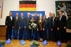 Zahlreiche prominente Gäste überbrachten dem THW Schleiden ihre Glückwünsche. Bild: Jörg Strawe
