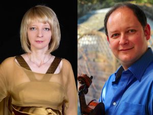 Die russische Pianistin Anna Carrere und der russische Geiger Vadim Tchijik  wollen die neue Spielzeit von „Montjoie Musicale“ eröffnen