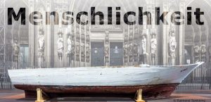 Das Flüchtlingsboot kam auf Initiative des Kölner Erzbischofs Rainer Maria Kardinal Woelki ins Rheinland. Bild: Raimond Spekking