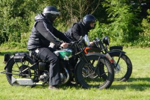 Historische Motorräder fahren wieder "Rund um Bad Münstereifel". Bild: Veranstalter