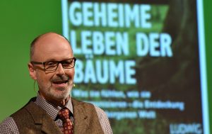 Peter Wohlleben berichtete auf dem Eifel-Literatur-Festival über „Das geheime Leben der Bäume“. Foto: Anke Emmerling 