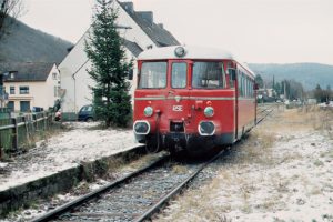 Der Verein BuBI bietet Nikolausfahrten und Winterfrühstücksfahrt auf der Oleftalbahn an. Bild: Marita Rauchberger