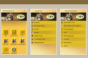 Wissenswertes über das Tierheim Mechernich direkt auf dem mobilen Endgerät ermöglicht jetzt eine App. Foto: Tierheim Mechernich