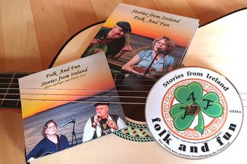 Die neue CD der Band „Folk And Fun“ aus Bad Münstereifel entführt musikalisch in die Welt Irlands. Bild: Tameer Gunnar Eden/Eifeler Presse Agentur/epa