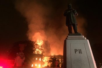 Rund 90 Prozent seiner Sammlung verlor Brasiliens Nationalmuseums in Rio de Janeiro 2018 durch einen Brand. Foto: Privat 