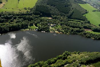 Hauptaufgabe des Kronenburger Sees ist der Hochwasserschutz. Foto: Gemeinde Dahlem 