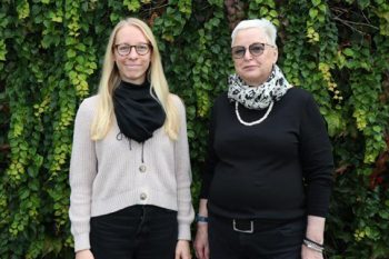 Die erste Vorsitzende Anke Sefrin (links) und die 2. Vorsitzende, Anne Decker, leiten das Opfer-Netzwerk. Bild: privat