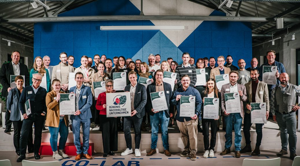 Starker Start: Das frisch gegründete „Bündnis Nachhaltige Unternehmen“ startet gleich mit 34 Gründungsmitgliedern. Foto: wave.film / Kreis Euskirchen