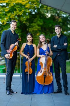 Das Confringo Klavierquartett möchte in Bad Münstereifel Werke von Mahler, Schumann und Hans Gál präsentieren. Bild: Aaron Bunker