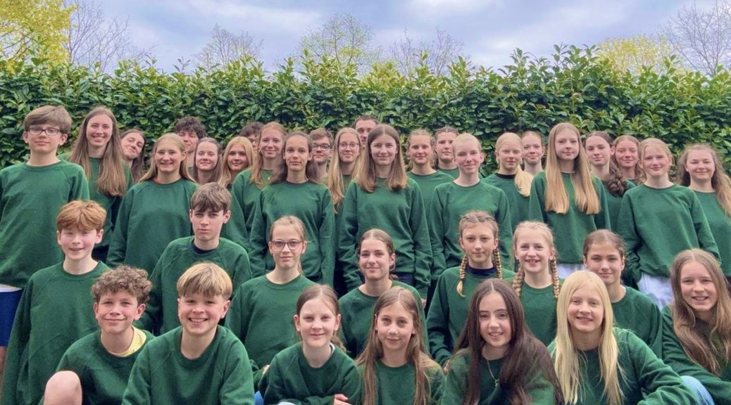 Erlebten eine tolle Ferienfreizeit: Die jungen Sportlerinnen und Sportler aus der Region. Bild: Timm Ody