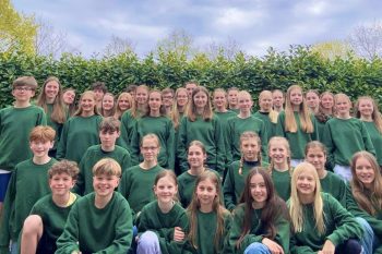 Erlebten eine tolle Ferienfreizeit: Die jungen Sportlerinnen und Sportler aus der Region. Bild: Timm Ody