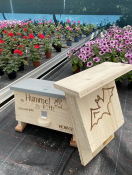 Beliebt sind auch die Insektenhotels der NE.W, so wie beispielsweise diese „Hummel-Hütte“. Bild: Andreas Winkelhag/NE.W