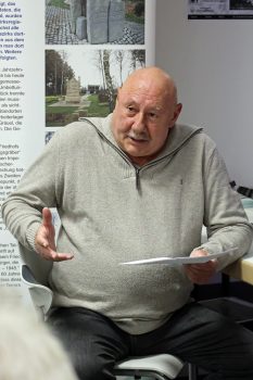 F.A. Heinen ist der profilierteste Kenner der nationalsozialistischen Geschichte im früheren Kreis Schleiden. Bild: Michael Thalken/Eifeler Presse Agentur/epa