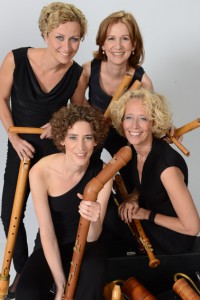Das Quartett "Flautando" hat bereits neun CDs eingespielt. Bild: Bernhard Schmidt