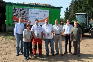 Die Akteure des "Eifel-Brennholzes" hoffen auf einen guten Start für zertifiziertes Brennmaterial. Bild: Markus Pfeifer