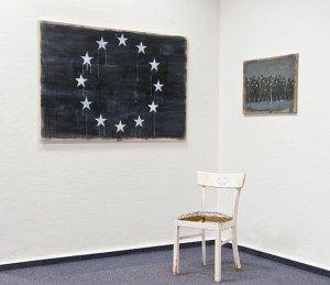 "Europa Objekte" lautet der Titel dieser Installation von Steffen Blunk. BIld: Privat