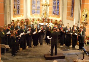 Die Kantaten 1 bis 3 des Bach-Weihnachtsoratoriums will der Kammerchor Schleiden in der Schlosskirche aufführen. Foto: privat