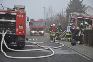 Der Brand in Krekel war einer von 17 Brandeinsätzen der Kaller Feuerwehr. Bild: Reiner Züll