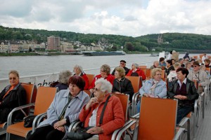 An Bord der MFS Rheingold geht es am 11. Juni von Bad Godesberg nach Linz. BIld: Caritasverband Euskirchen